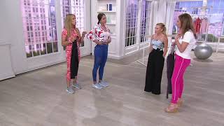 Tracy Anderson for G.I.L.I. Leggings with Mesh Panels on QVC