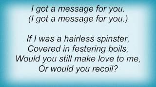 Robyn Hitchcock - I Got A Message For You Lyrics