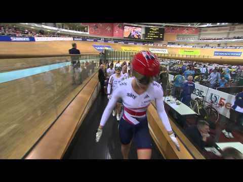 Women's Sprint, Bronze & Gold Finals, Race 1 - 2013 UCI World Track Championships