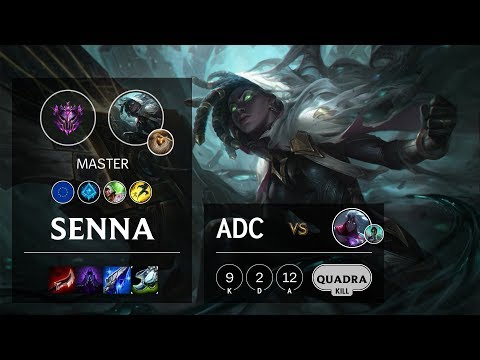 Senna ADC vs Varus - EUW Master Patch 10.6