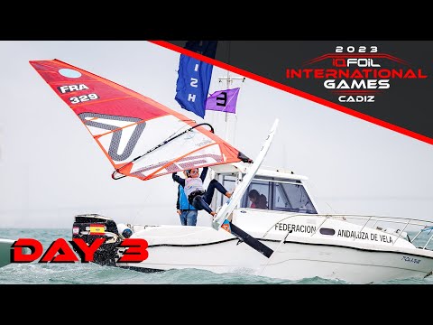 Day 3 International Games Cadiz - iQFOiL Class