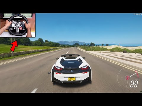 BMW i8 Roadster - Forza Horizon 4 | Logitech g29 gameplay - Umbo Cars