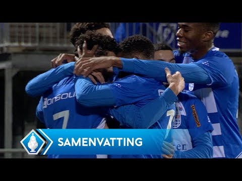 Highlights KNVB Beker: PEC Zwolle - N.E.C.