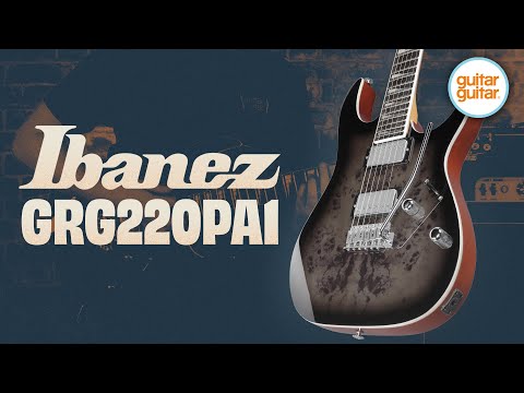 Демонстрация электрогитары Ibanez GRG220PA1