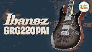 Video thumbnail for What does an Ibanez GRG220PA1-BKB sound like? 🤔🎸 by GUITARGUITAR