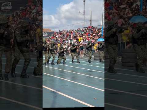 Momentos especiais do desfile do dia 7 de setembro da Forças Armadas Brasileira em Santarém