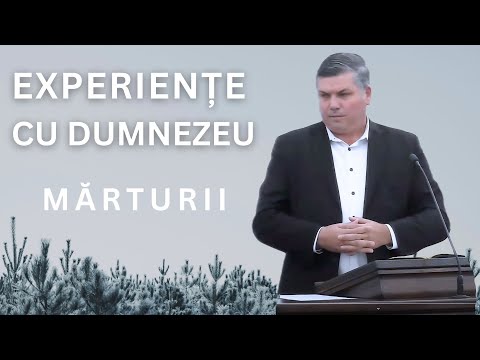 EXPERIENTE CU DUMNEZEU - MĂRTURII 2025 - NICANOR BALMUS