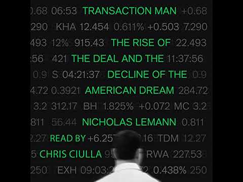 Thumbnail for Transaction Man: The Rise of the Deal and the Decline of the American Dream Audiobook by Adolf Berle