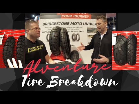 THREE Bridgestone Adventure Tires for 2023 @manybikes @Aimexpousa
