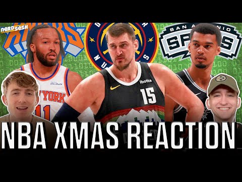 NBA Christmas Takeaways: Wemby & Spurs OWN Thunder, Jokic makes HISTORY, Knicks come back | NerdSesh