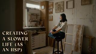 POV: you’re 35, HSP and building a slower life through art