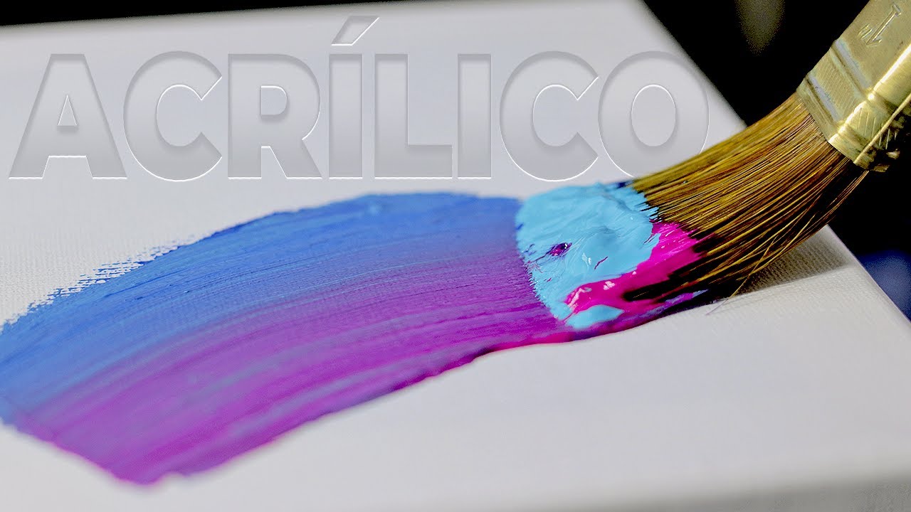 Cómo pintar con acrílicos | Tutorial completo para principiantes