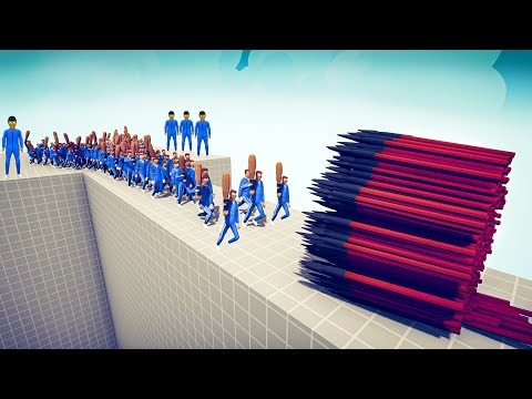 100x CRAB GAME UNITS vs EVERY GOD - 🏹Totally Accurate Battle Simulator TABS