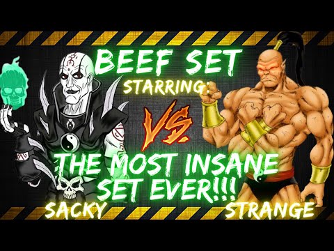 BEEF SET ft. Sacky vs Strange | THE MOST INSANE SET EVER!!! (timestamp in cmts)