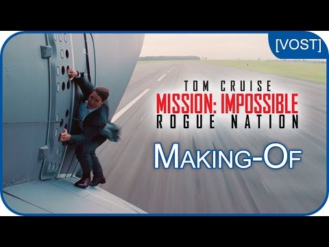 Mission: Impossible Rogue Nation – En avion sans doublure [making-of - VOST]