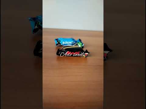 Bounty VS Mars VS Twix VS Snickers #shorts #trending #vs #chocolate #sweets #candy #yummy #short