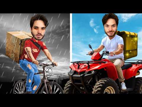 ELA NÃO ME QUIS PORQUE EU ERA UM MOTOBOY POBRE, ENTÃO EU ME VINGUEI VIRANDO UM MOTOBOY RICO!