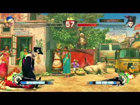 SSF4AE gameinn (Yun) Vs  Sora Wings (Juri)