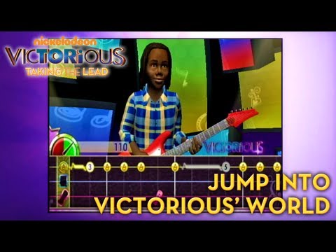 victorious taking the lead wii game