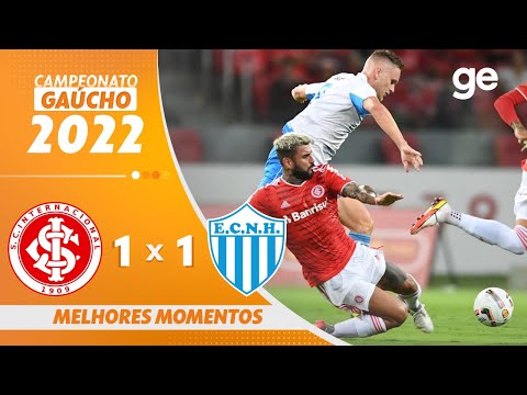 INTERNACIONAL 1 X 1 NOVO HAMBURGO | MELHORES MOMENTOS | 5ª RODADA GAÚCHO 2022 | ge.globo