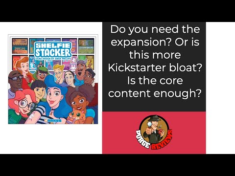 Shelfie Stacker Expansion by Purge Reviews: Do you need this expansion or just more KS bloat?