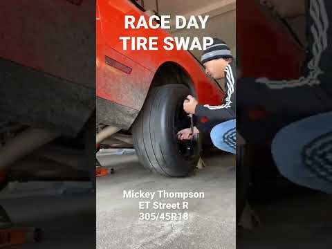 Race Day Tire Swap
