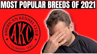 Top 10 Most Popular Dog Breeds of 2021