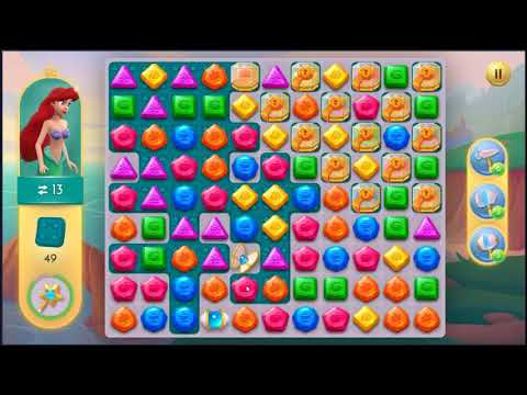 Disney Princess Majestic Quest Level 184 - NO BOOSTERS + FULL STORY 👸 | SKILLGAMING ✔️