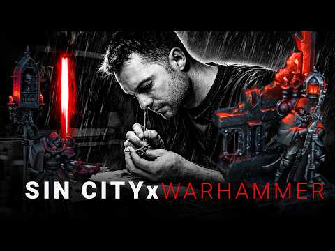 Painting Warhammer Like SIN CITY – Limited Color Sisters of Battle