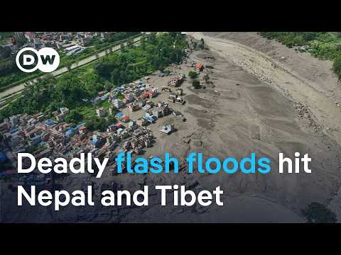Rescue efforts intensify after catastrophic flood hits Nepal and Tibet | DW News