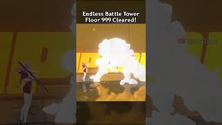Endless Battle Tower Floor 999 Cleared