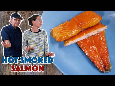 Hot Smoked Maple Salmon Recipe On The Yoder Ys640S