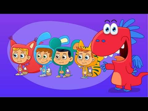 Idziemy Na Jagody - Polskie Piosenki Dla Dzieci - Smok Edzio - Teledyski Dla Dzieci - N