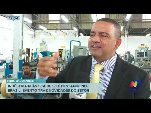 Feira em Joinville: Indústria plástica de SC é destaque no Brasil, evento traz novidades do setor.