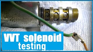 Volvo S60 XC90 V70  Camshaft solenoid (VVT) quick check 2001-2009