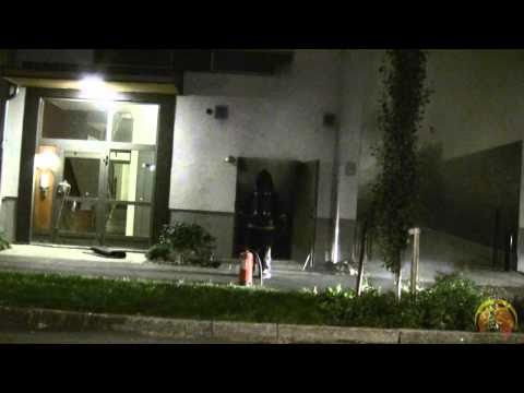 Brand i soprum på Portalgatan i Uppsala
