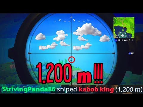 Der 1.200 METER SNIPE! | Fortnite Season 6 Clips