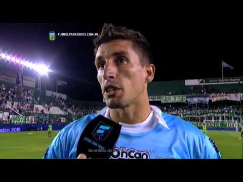 Crivelli: "La tuvimos que remar".Banfield 0-Temperley 1.Fecha 1.Primera 2015. FPT.