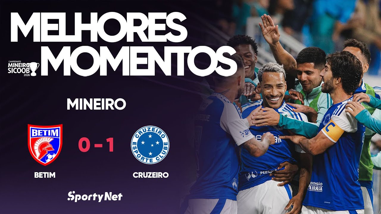 Betim Futebol vs Cruzeiro Highlights