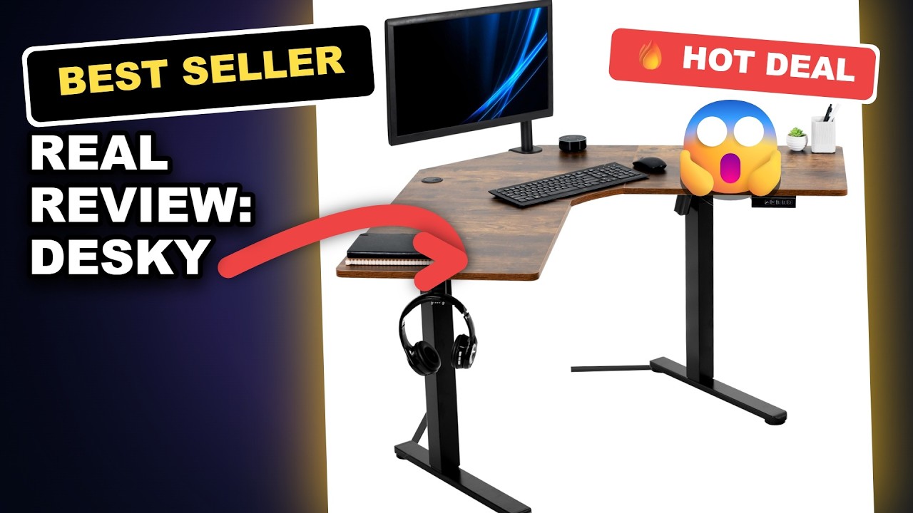 Real Review: Desky Zero L-Shaped Office Desk Worth It?