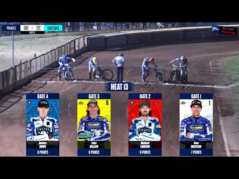 Heat 13 | Poole vs Oxford | BSN Series Semi Final 1st Leg | POOLE PIRATES SPEEDWAY 2025