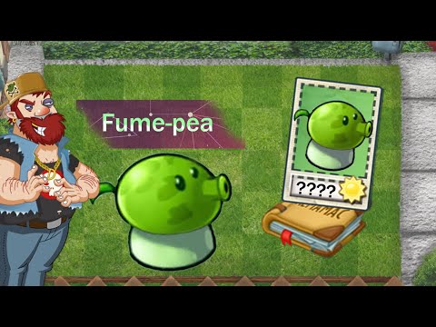 PVZ1 discover: Fume-pea ❗❗❗ - HARD MODE MOD PvZ Plus | Plants vs Zombies Mod