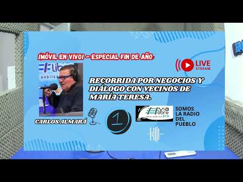 Móvil En Vivo de Carlos Almará por Maria Teresa - Especial Fin de Año [P.1]