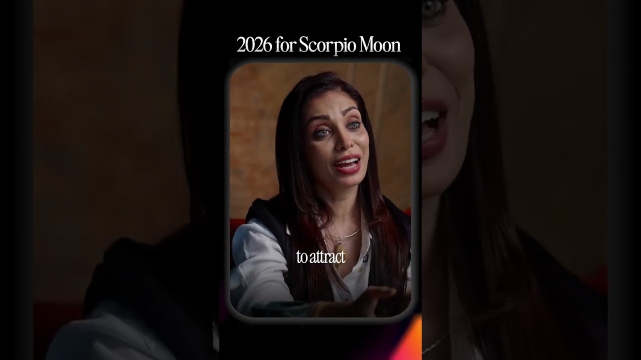 Scorpio Moon? 2026 Is Your Rebirth Year 🦂 | Pracchi P Mehta #zodiac #shorts
