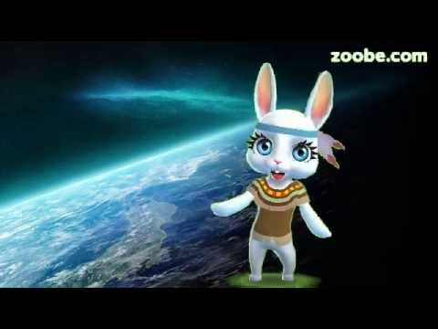 Zoobe Зайка Поздравление с Днем Космонавтики, песня