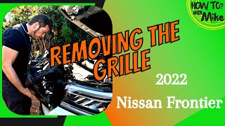 How to take off the grille from the 2022 2023 Nissan Frontier from M&R Automotive