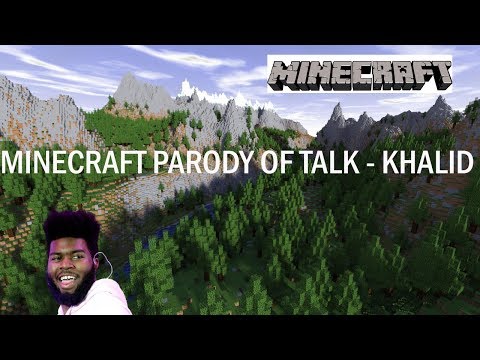 AFoxAteMyToe - Minecraft Parody of Talk - Khalid  (Can We Just Mine)