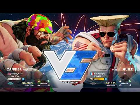 Super_Hans (Zangief) vs OS-Nouryu (Guile) Ranking SF5 S2.5