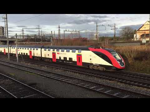 Züge Rotkreuz, Trains Rotkreuz, SBB FV Dosto IR70 Doppeltraktion