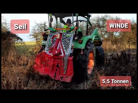 Forstseilwinde 5,5 Tonnen
